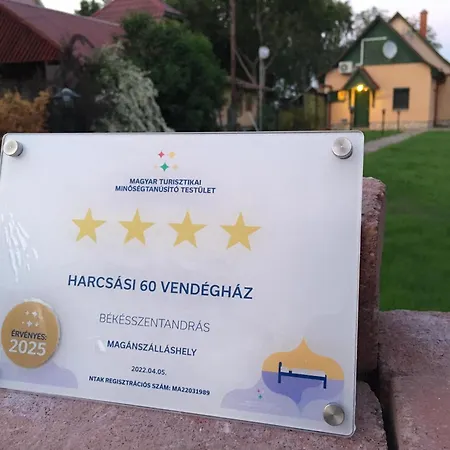 Harcsasi 60 Vendeghaz * Bekesszentandras